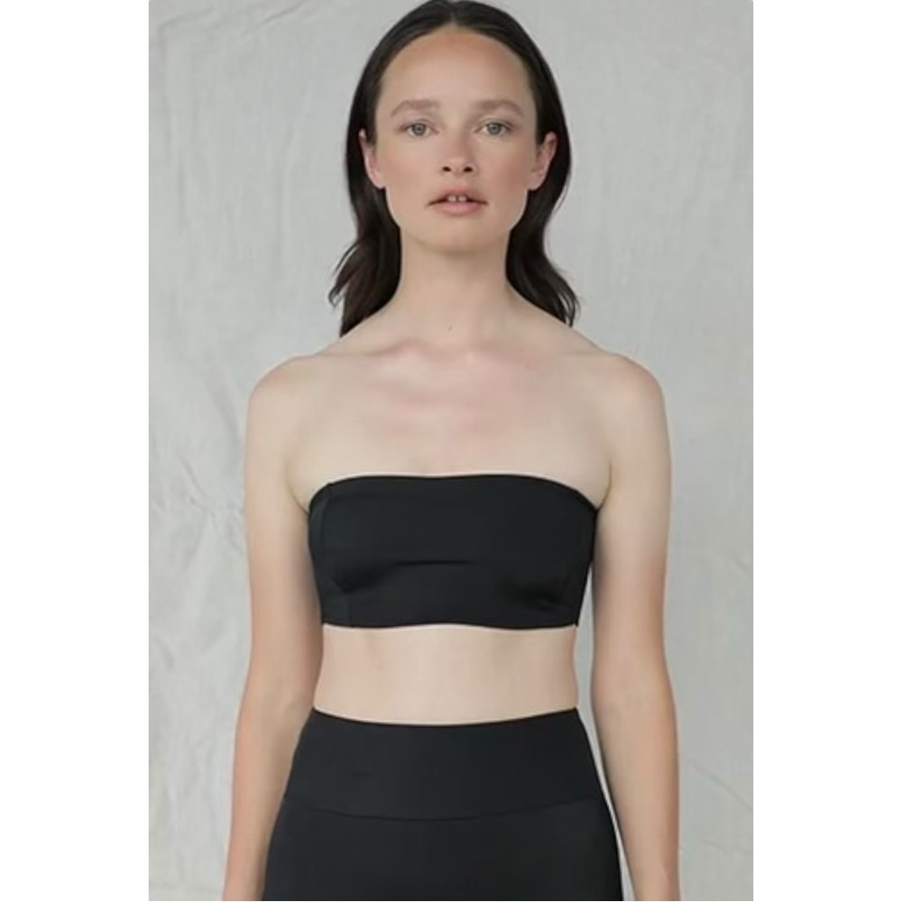 NWOT Lokiki Black "Bianca" Bandeau Top sz M